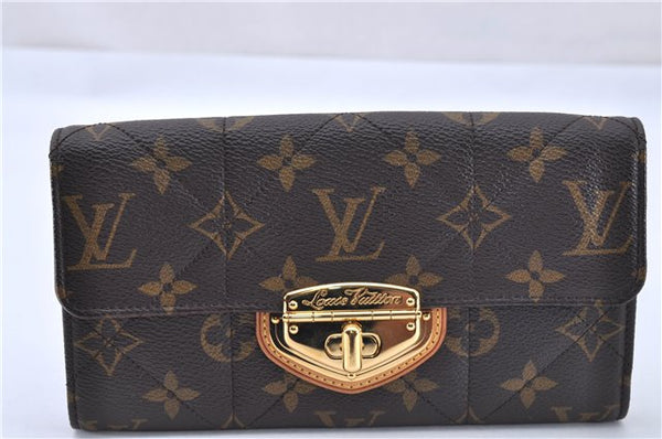 Auth Louis Vuitton Monogram Etoile Portefeuille Sarah Wallet M66556 LV 2990F