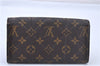 Auth Louis Vuitton Monogram Etoile Portefeuille Sarah Wallet M66556 LV 2990F