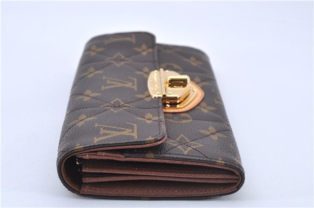 Auth Louis Vuitton Monogram Etoile Portefeuille Sarah Wallet M66556 LV 2990F