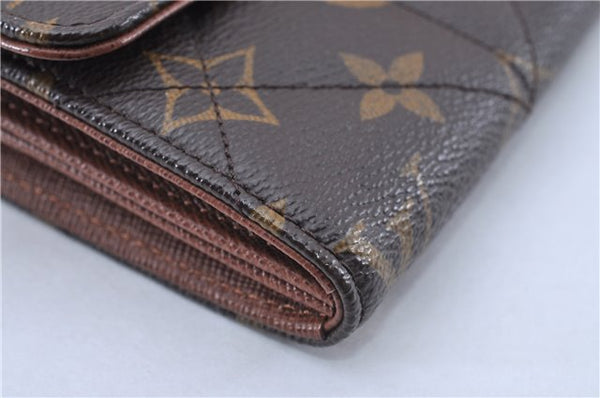 Auth Louis Vuitton Monogram Etoile Portefeuille Sarah Wallet M66556 LV 2990F