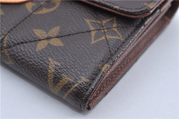 Auth Louis Vuitton Monogram Etoile Portefeuille Sarah Wallet M66556 LV 2990F