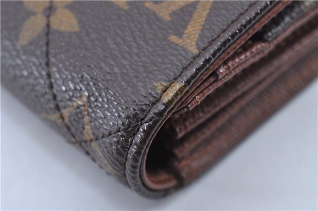 Auth Louis Vuitton Monogram Etoile Portefeuille Sarah Wallet M66556 LV 2990F