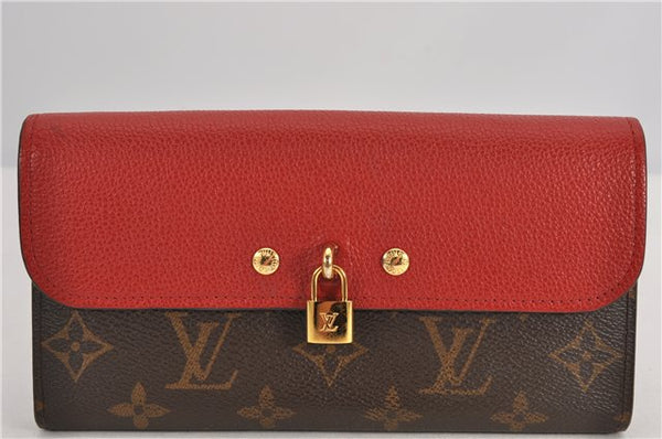 Authentic Louis Vuitton Monogram Portefeuille Venus Wallet M61836 LV Box 2991F
