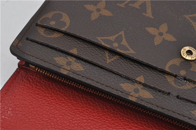 Authentic Louis Vuitton Monogram Portefeuille Venus Wallet M61836 LV Box 2991F