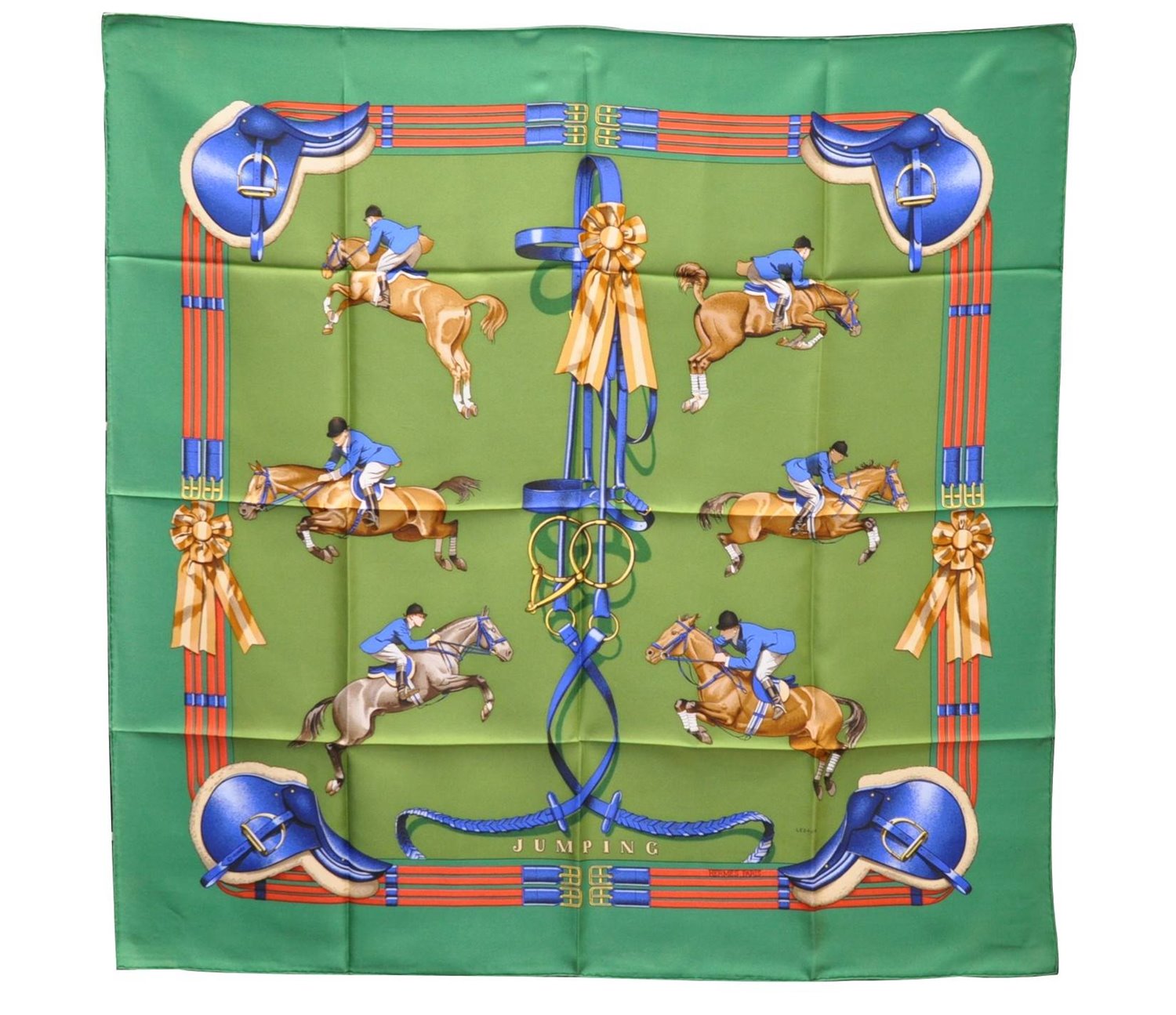 Authentic HERMES Carre 90 Scarf 