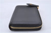 Authentic Louis Vuitton Taurillon Portefeuille Comet Wallet M63102 Black 2992F