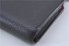 Authentic Louis Vuitton Taurillon Portefeuille Comet Wallet M63102 Black 2992F