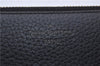 Authentic Louis Vuitton Taurillon Portefeuille Comet Wallet M63102 Black 2992F