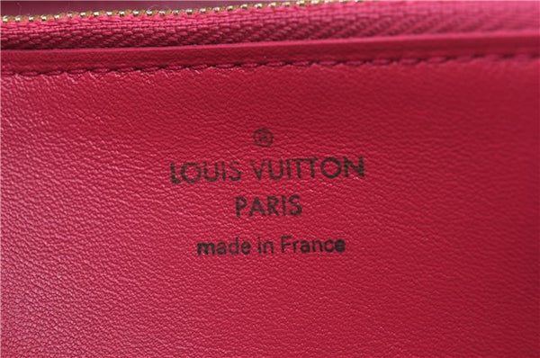 Authentic Louis Vuitton Taurillon Portefeuille Comet Wallet M63102 Black 2992F