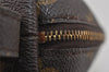 Auth Louis Vuitton Monogram Trousse Demi Ronde 23 Cosmetic Pouch M47520 LV 2992I