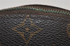 Auth Louis Vuitton Monogram Trousse Demi Ronde 23 Cosmetic Pouch M47520 LV 2992I