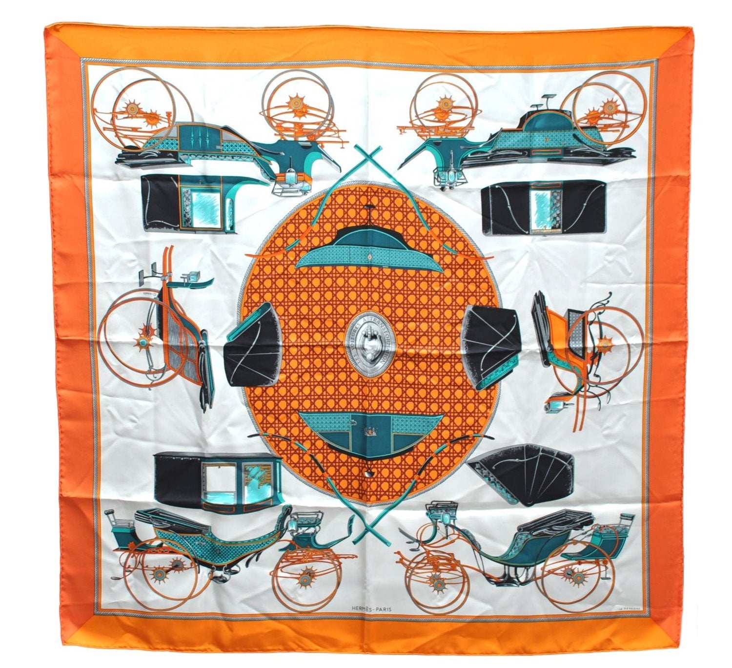 Authentic HERMES Carre 90 Scarf 