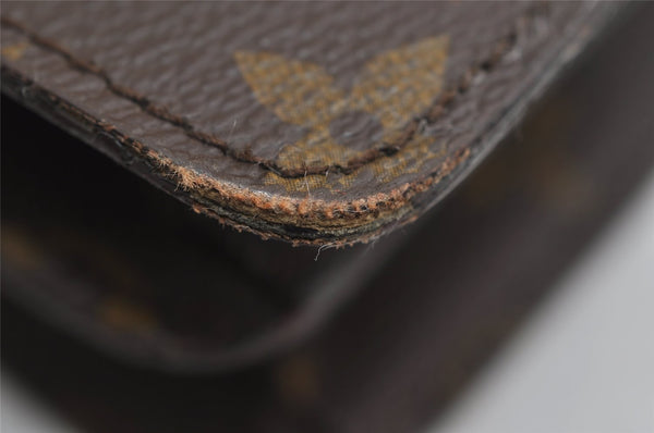 Auth Louis Vuitton Monogram Serviette Conseiller Briefcase Old Model Junk 2993I