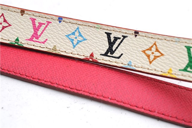 Louis Vuitton Monogram Multicolor Ceinture Initial 85cm 33.5