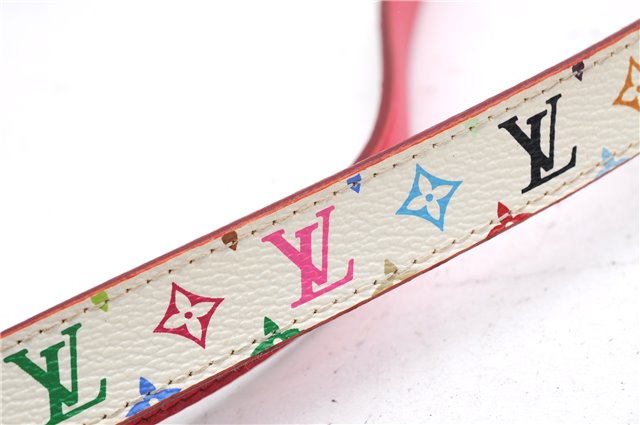 Louis Vuitton Monogram Multicolor Ceinture Initial 85cm 33.5