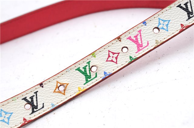 Louis Vuitton Monogram Multicolor Ceinture Initial 85cm 33.5