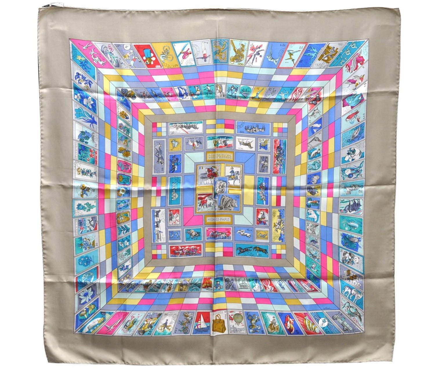 Authentic HERMES Carre 90 Scarf 