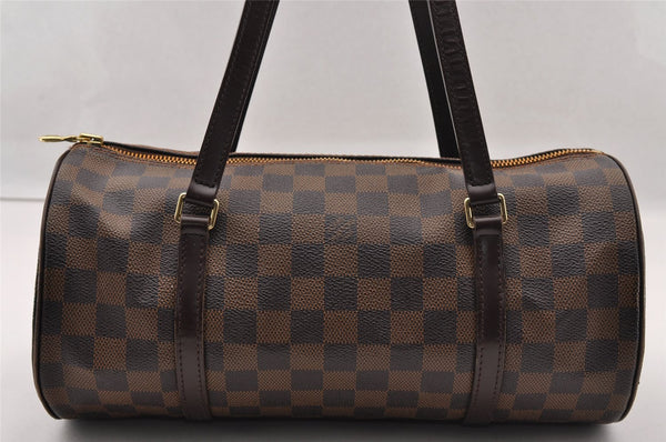 Authentic Louis Vuitton Damier Papillon 30 Hand Bag Purse N51303 LV 2996I