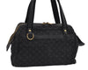 Auth Louis Vuitton Monogram Mini Josephine PM Hand Bag Dark Blue M92414 LV 2997I