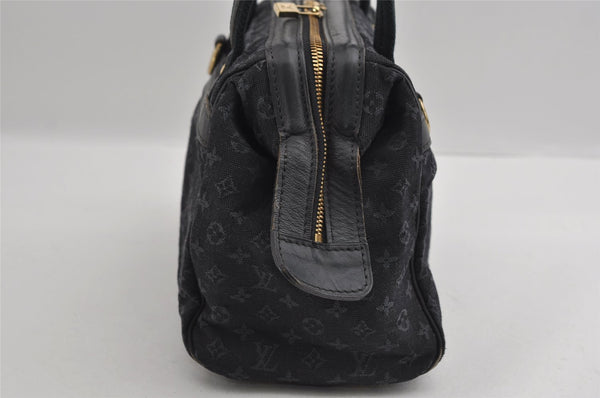 Auth Louis Vuitton Monogram Mini Josephine PM Hand Bag Dark Blue M92414 LV 2997I