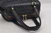 Auth Louis Vuitton Monogram Mini Josephine PM Hand Bag Dark Blue M92414 LV 2997I