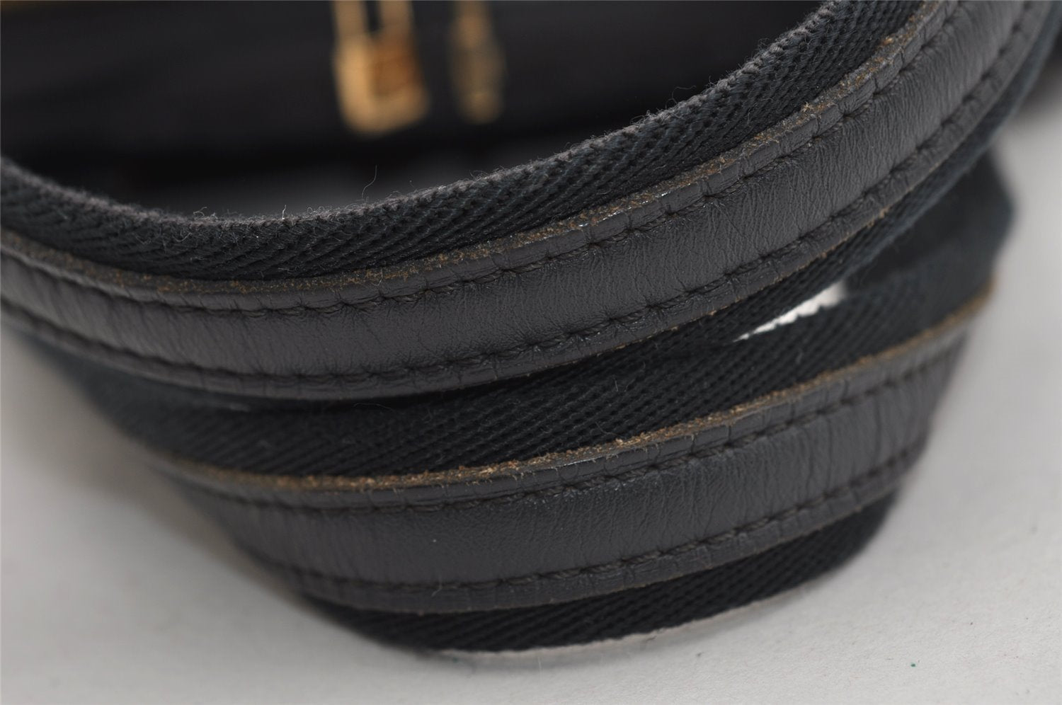 Auth Louis Vuitton Monogram Mini Josephine PM Hand Bag Dark Blue M92414 LV 2997I