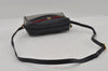 Authentic GUCCI Sherry Line Micro GG Shoulder Bag PVC Leather Navy Junk 2999I