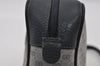 Authentic GUCCI Sherry Line Micro GG Shoulder Bag PVC Leather Navy Junk 2999I