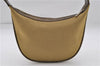 Authentic GUCCI Shoulder Hand Bag Canvas Leather 0014186 Gold 3000D