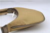 Authentic GUCCI Shoulder Hand Bag Canvas Leather 0014186 Gold 3000D