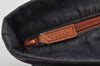 Authentic GUCCI Sherry Line Shoulder Tote Bag GG Nylon Leather 374433 Navy 3000I