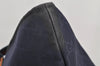 Authentic GUCCI Sherry Line Shoulder Tote Bag GG Nylon Leather 374433 Navy 3000I