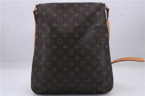 Authentic Louis Vuitton Monogram Musette Shoulder Cross Body Bag M51256 LV 3001D