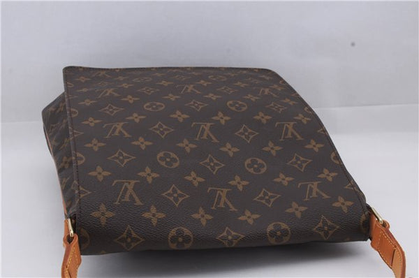 Authentic Louis Vuitton Monogram Musette Shoulder Cross Body Bag M51256 LV 3001D