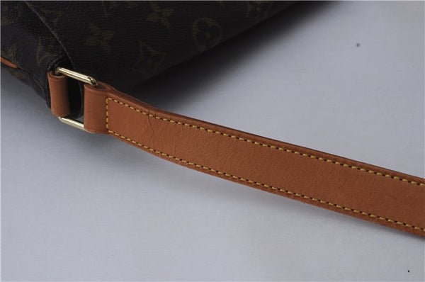 Authentic Louis Vuitton Monogram Musette Shoulder Cross Body Bag M51256 LV 3001D