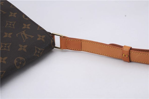 Authentic Louis Vuitton Monogram Musette Shoulder Cross Body Bag M51256 LV 3001D