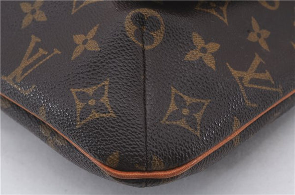 Authentic Louis Vuitton Monogram Musette Shoulder Cross Body Bag M51256 LV 3001D
