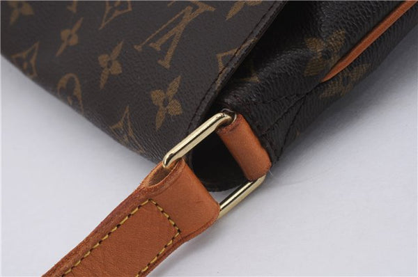 Authentic Louis Vuitton Monogram Musette Shoulder Cross Body Bag M51256 LV 3001D