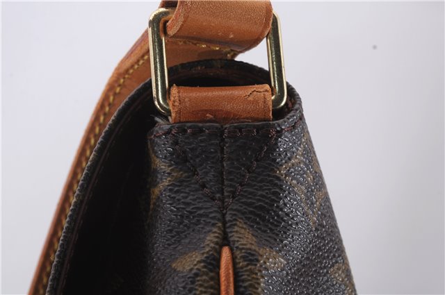Authentic Louis Vuitton Monogram Musette Shoulder Cross Body Bag M51256 LV 3001D