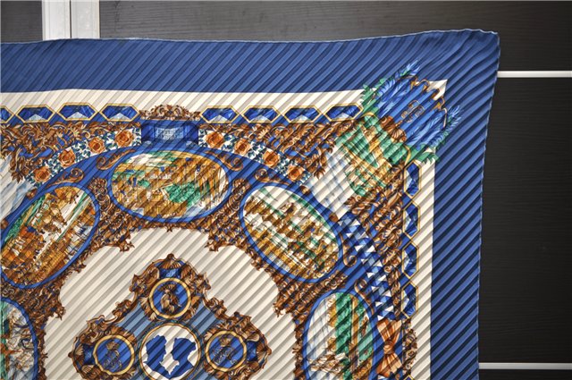 Authentic HERMES Pleats Scarf 