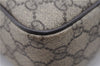 Authentic GUCCI Shoulder Cross Body Bag GG PVC Leather 233268 Brown 3002F