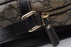 Authentic GUCCI Shoulder Cross Body Bag GG PVC Leather 233268 Brown 3002F