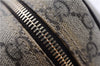 Authentic GUCCI Shoulder Cross Body Bag GG PVC Leather 233268 Brown 3002F