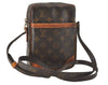 Authentic Louis Vuitton Monogram Danube Shoulder Cross Body Bag M45266 LV 3002I