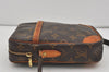 Authentic Louis Vuitton Monogram Danube Shoulder Cross Body Bag M45266 LV 3002I