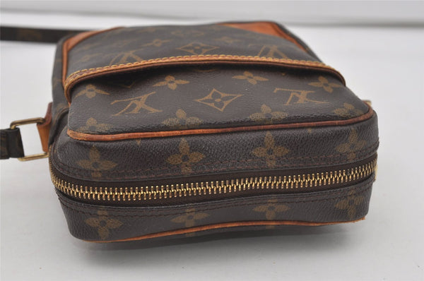Authentic Louis Vuitton Monogram Danube Shoulder Cross Body Bag M45266 LV 3002I