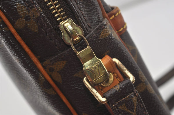 Authentic Louis Vuitton Monogram Danube Shoulder Cross Body Bag M45266 LV 3002I