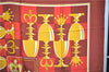 Authentic HERMES Carre 90 Scarf Crown Motif Silk Brown 3003E