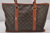 Auth Louis Vuitton Monogram Sac Weekend PM Vintage Tote Hand Bag M42425 LV 3003I