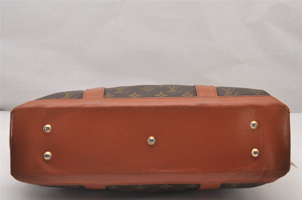 Auth Louis Vuitton Monogram Sac Weekend PM Vintage Tote Hand Bag M42425 LV 3003I